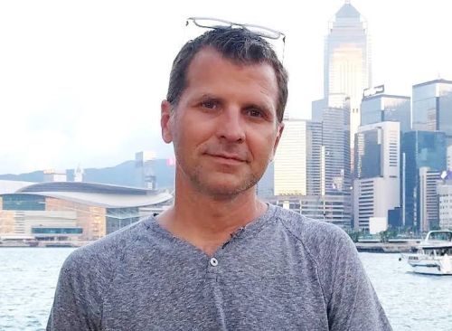 Chris during NIFTY conference in Hong Kong